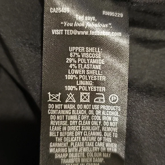 Ted Baker sz 8 dress ( Ted sz 3 ) - Picture 12 of 15